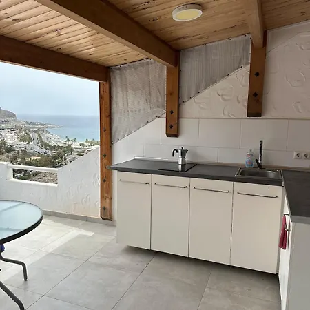 Exclusive Flat With Panoramic Terrace & Ocean View * Mogán