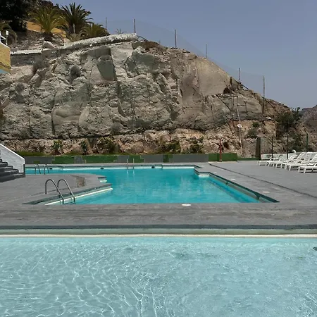 Exclusive Flat With Panoramic Terrace & Ocean View Apartman Mogán